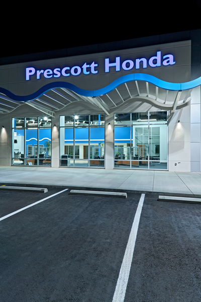 Prescott Honda Front